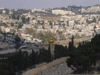Blick vom Ölberg auf Jerusalem