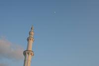 0230 Abendstimmung an der Scheich-Zayed-Moschee in Abu Dhabi