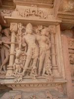 Herrliche Reliefarbeiten am Tempel