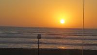 0589 Swakopmund - Blick auf den Sonnenuntergang aus dem Sea Side Hotel