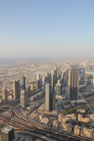 Blick vom Burj Khalifa