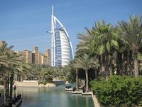Blick zum Burj al Arab