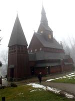 Die Stabkirche in Hahnenklee