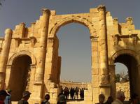 das südliche Tor zur Stadt Jerash