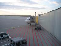 am Flughafen Leipzig/Halle