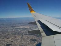 Im Landeanflug auf Antalya