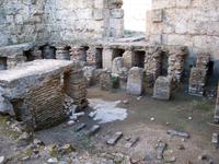 ehemalige Fußbodenheizung in Perge