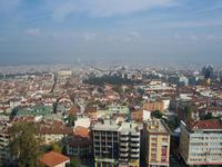 Blick vom Uhrenturm über Bursa