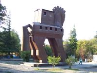 Das berühmte Pferd von Troja