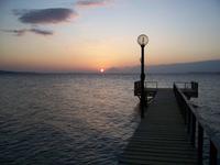 Sonnenuntergang an den Dardanellen