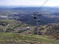 Neue Seilbahn auf den Burgberg in Bergama