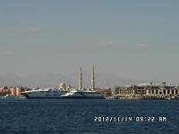 Blick auf die Moschee von Hurgda
