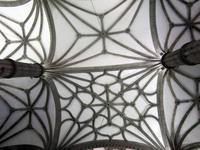 Rippengewölbe in der Kathedrale Santa Ana