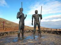 Denkmal zur Erinnerung an die Ureinwohner der Kanaren, die Guanchen