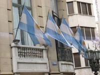 Die argentinische Flagge