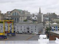 Blick auf den Hafen von Montevideo