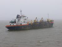 Vor dem Hafen von Montevideo
