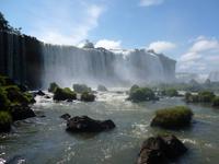 Iquazu-Wasserfälle brasilianische Seite 