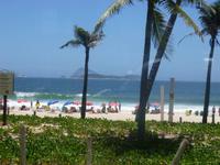 Am Strand von Rio de Janeiro