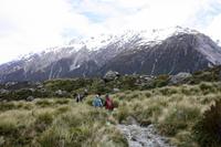 Wanderung im Hooker Valley
