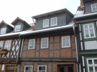 Fachwerkkunst (?) in Wernigerode