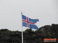 Die Flagge Islands