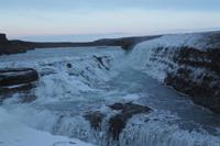 Gullfoss im Winter
