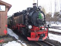 Fahrt mit der Fichtelbergbahn