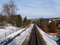 Fahrt mit der Fichtelbergbahn
