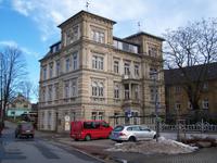 Blick auf die Austel-Villa in Zwönitz
