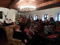 Weihnachten  2012 in der Fränkischen Schweiz Burg Rabenstein