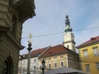 Alter Platz mit Dreifaltigkeitssäule