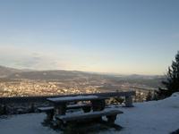 Blick auf Villach von der Villacher AlpenstraÁe