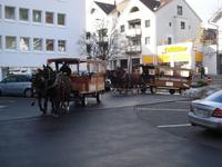 Kutschen fahren vor