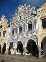 Telc - besondere Häuserfassaden