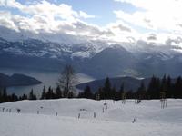 Blick zum Vierwaldstaetter See und Stanser Horn