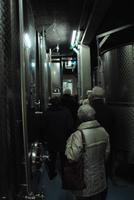 Stahtanks im Weingut