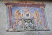 Wappen im Innenhof des Klosters in Stein am Rhein