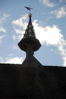 Glockenturm auf dem Gebäude des ehemaligen Hospiz