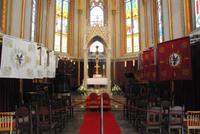 Innenraum der evangelischen Kapelle