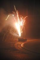 Feuerwerk in der Silvesternacht