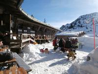 Rast in der Schlegelmulde auf dem Predigtstuhl