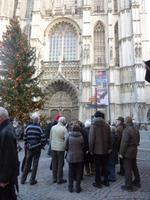 Auf dem Marktplatz in Antwerpen