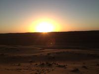 290 Sunset in der Wahiba Sands Wüste