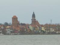 Blick auf waren/Müritz