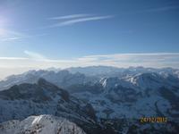Der Blick vom Säntis