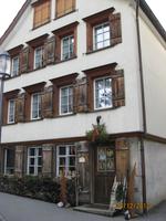 Bunte Hausfassaden in Appenzell
