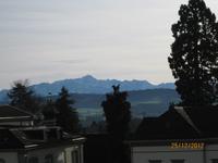Der Blick auf den Säntis