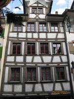 Fassadenschmuck in der Altstadt von Lichtensteig