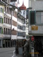 Fassadenschmuck in der Altstadt von Lichtensteig